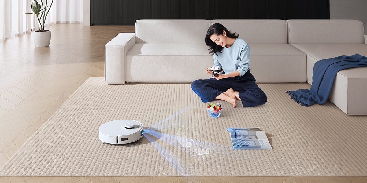 Robot sprzątający ECOVACS DEEBOT T30S TrueDetect 3D 3.0 światło podczerwone TrueMapping 2.0 100 m² 6 minut
