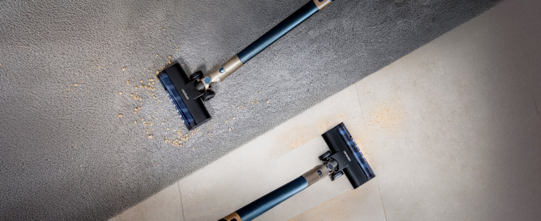 Odkurzacz CECOTEC Scoba 2100 Station Sprzątanie bez spadków mocy Silnik bezszczotkowy siła ssania moc od płytek po dywany powierzchnia