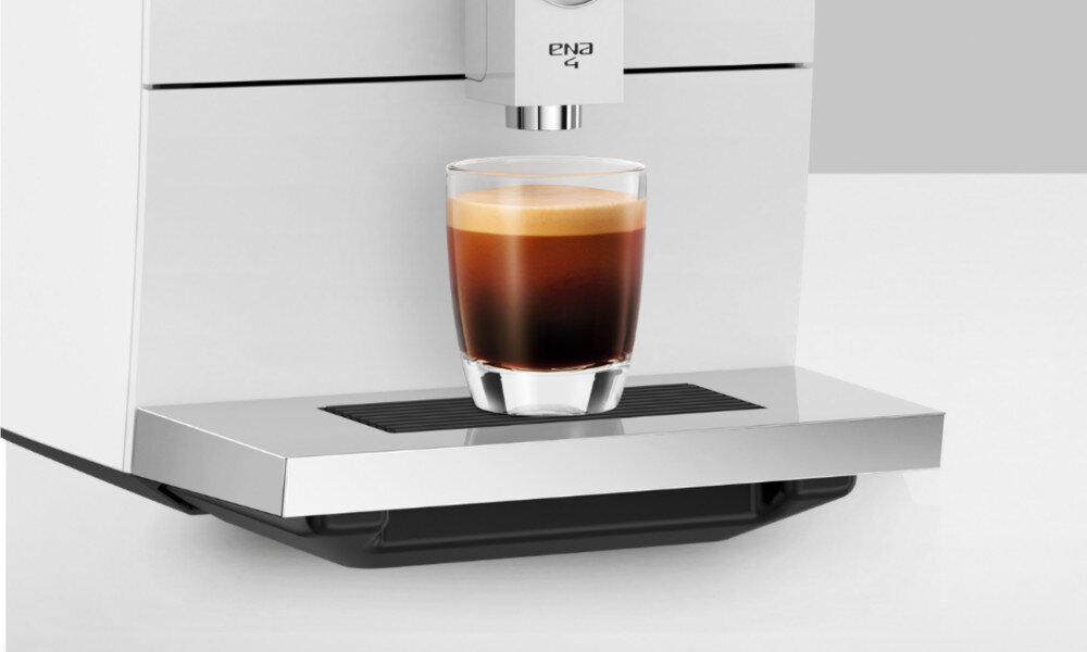 Ekspres JURA 4 Full Nordic White (EB) Proces Ekstrakcji Pulsacyjnej (P.E.P.®) smak aromat pompa interwały