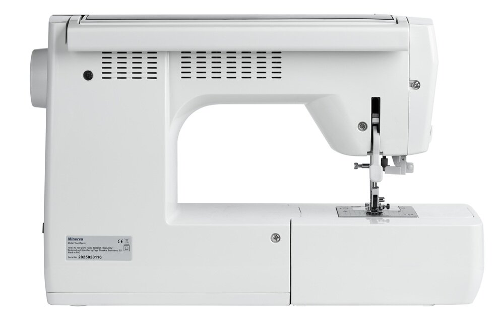 Maszyna do szycia MINERVA TouchDecor do odzieży, zasłon, obrusów, szybka praca