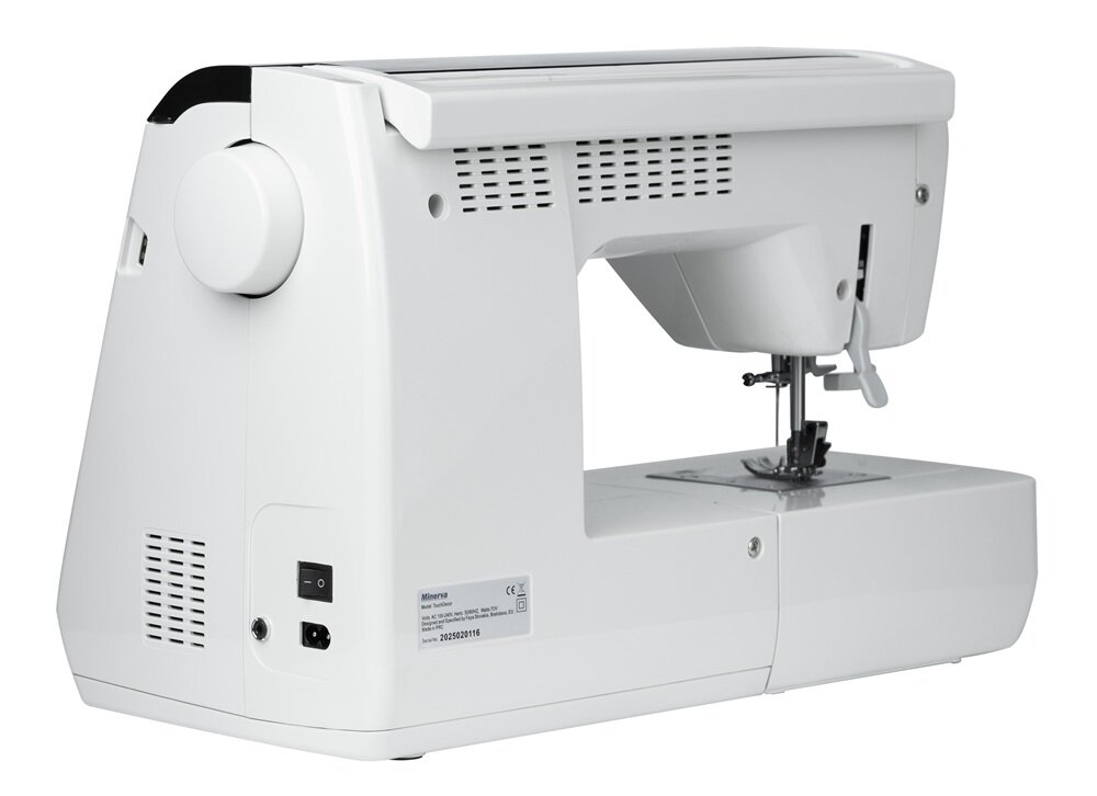 Maszyna do szycia MINERVA TouchDecor zapisywanie wybranych kombinacji, bez nowego ustawiania maszyny, pomocne rozwiązanie