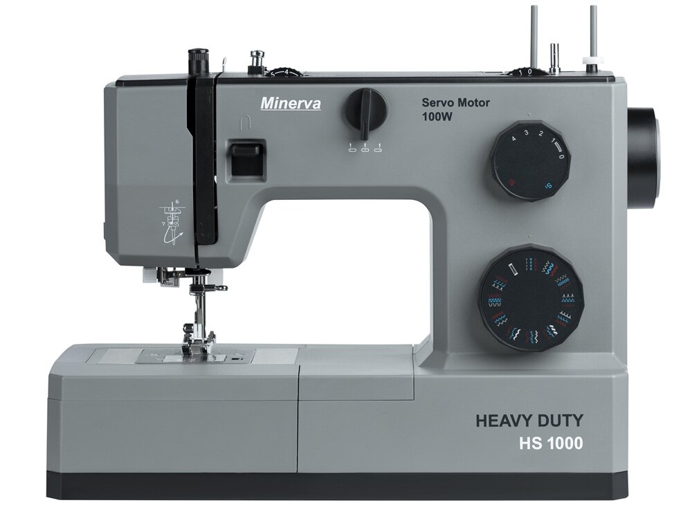 Maszyna do szycia MINERVA HS1000 Heavy Duty łatwe szycie, przyjemne, bardziej efektywne, wolność działania, do każdego rodzaju materiałów