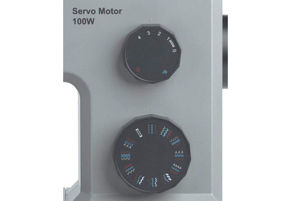 Maszyna do szycia MINERVA HS1000 Heavy Duty 34 programy ściegowe, od użytkowych po dekoracyjne, elastyczne ściegi do dzianin, ładne wykończenie brzegów