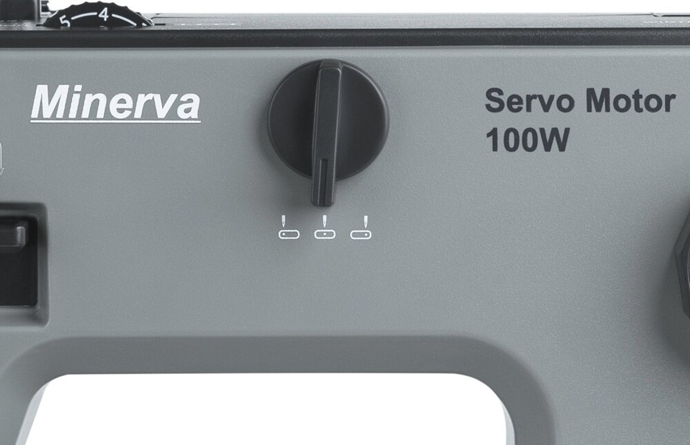 Maszyna do szycia MINERVA HS1000 Heavy Duty pozycjonowanie igły, dopasowana do ciebie, do wszywania zamków i szycia wzdłuż