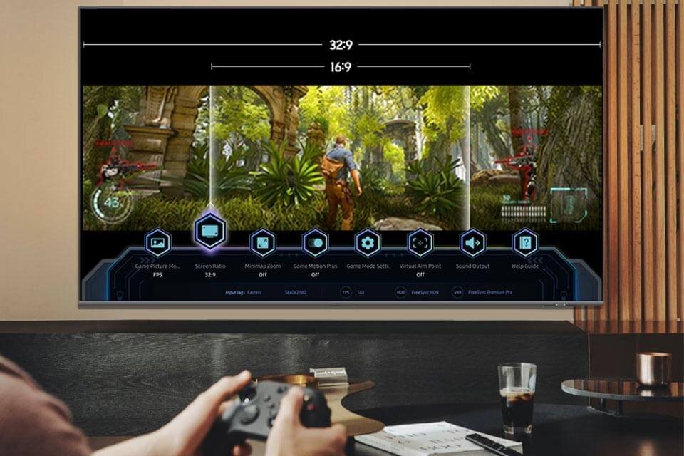 Prezentacja Ultraszerokiego Widoku w Grach