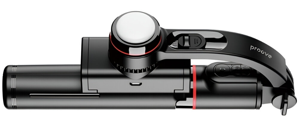 Tripod PROOVE Frame Jet Gimbal Stabilizer
            tripod złożony na białym tle statyw stabilizator składana konstrukcja mobilność