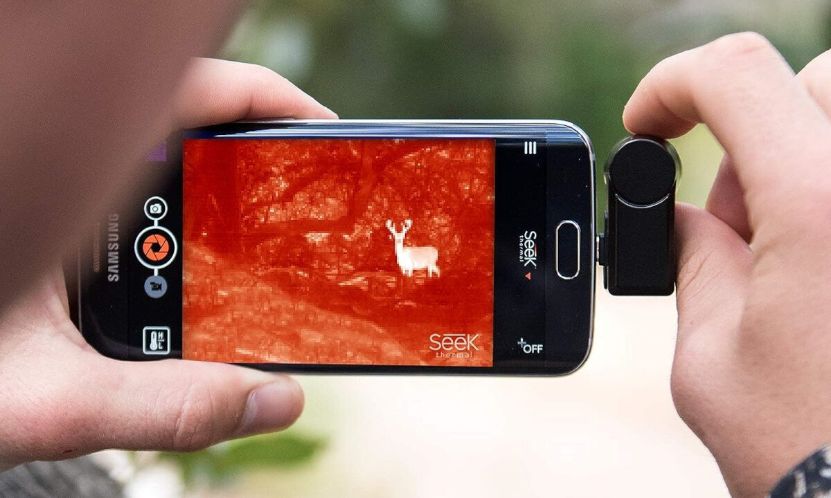 Kamera termowizyjna SEEK THERMAL CompactPRO XR zasięg rejestrowanie stabilność