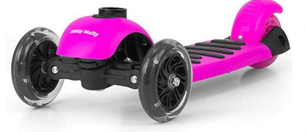 Hulajnoga dla dzieci MILLY MALLY Scooter antypoślizgowa powierzchnia postawa bezpieczeństwo stabilność