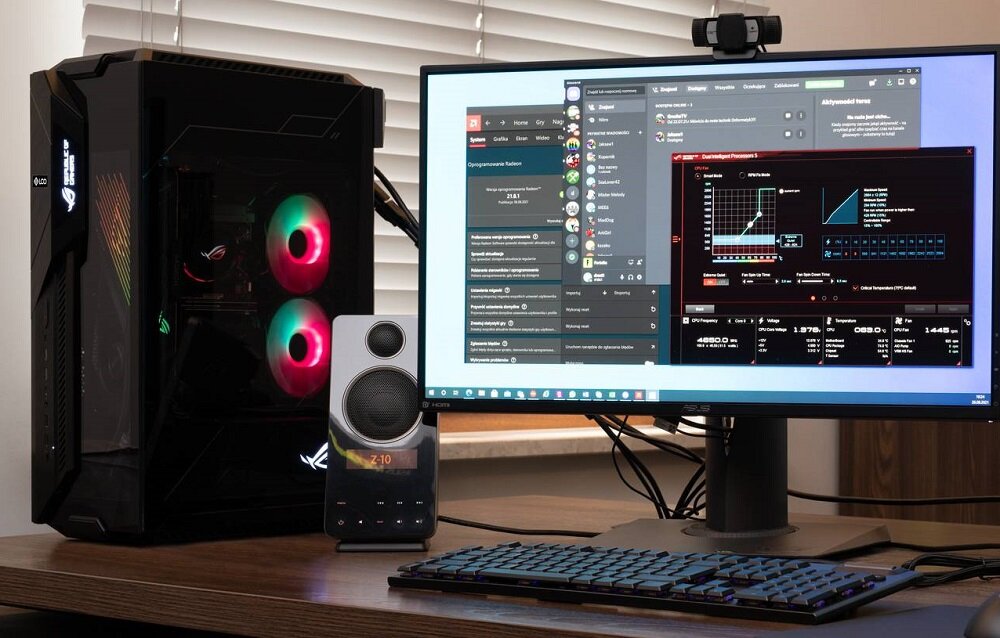Komputer LCO Rog Z115 - wygląd ogólny opis jakość