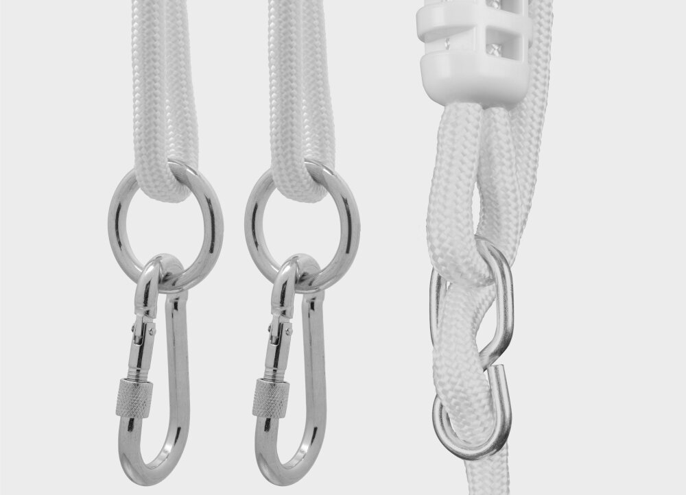 Huśtawka dla dzieci TULANO Hop 30 Różowy Gotowa do zawieszenia wstępnie zmontowana dopasować długość lin  wysokość montaż jest szybki i intuicyjny