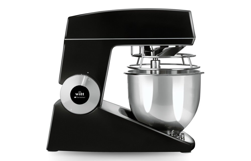 Robot planetarny Witt Varimixer TEDDY Glossy Black mocny silnik, stylowy, funkcjonalny