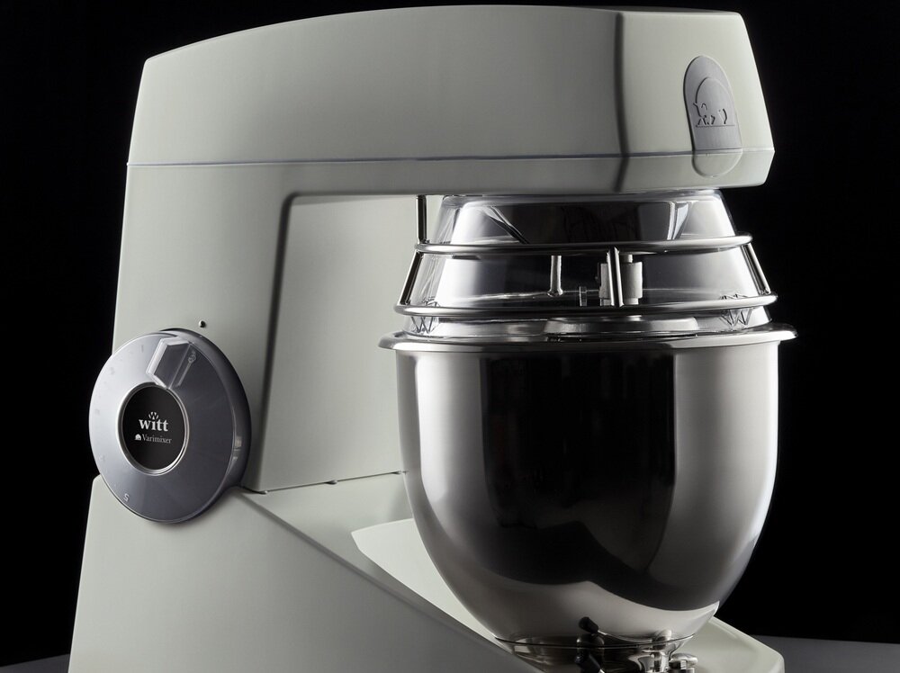 Robot kuchenny planetarny WITT Varimixer Teddy Szary-mat wielofunkcyjny, ergonomiczny, łatwa higiena