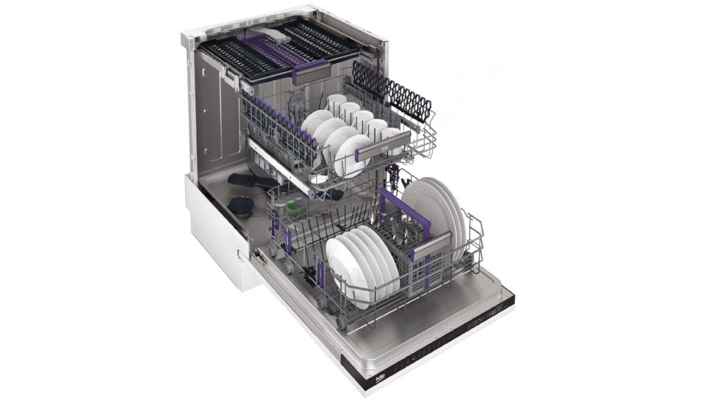 Zmywarka BEKO DSS 6832 X - Połowa Załadunku