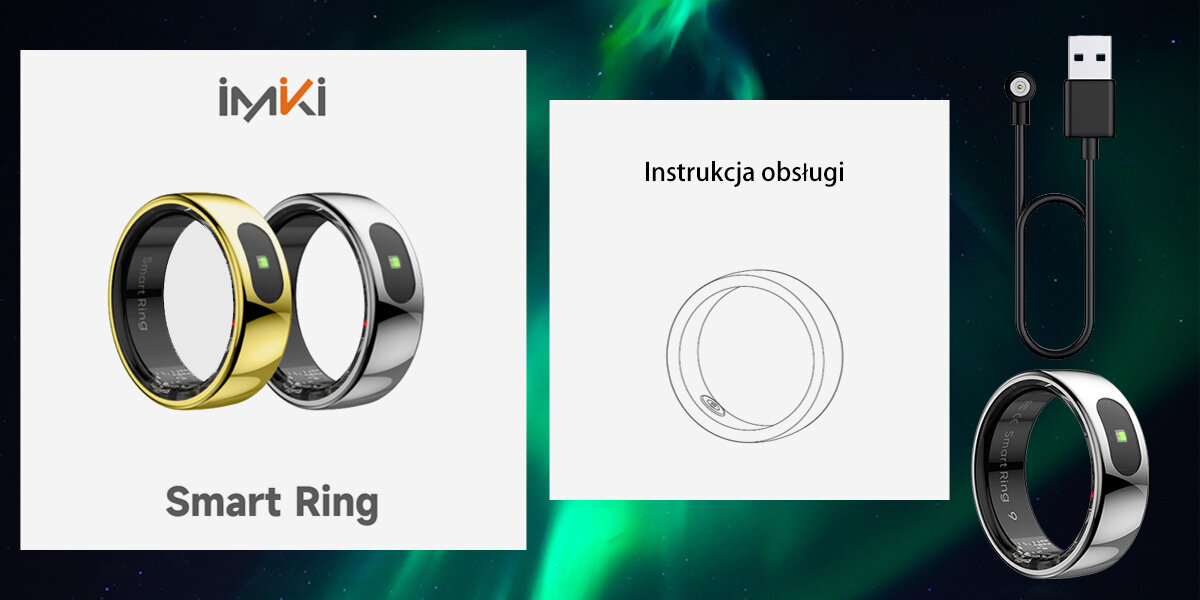 Smartring IMIKI Ring zestaw 