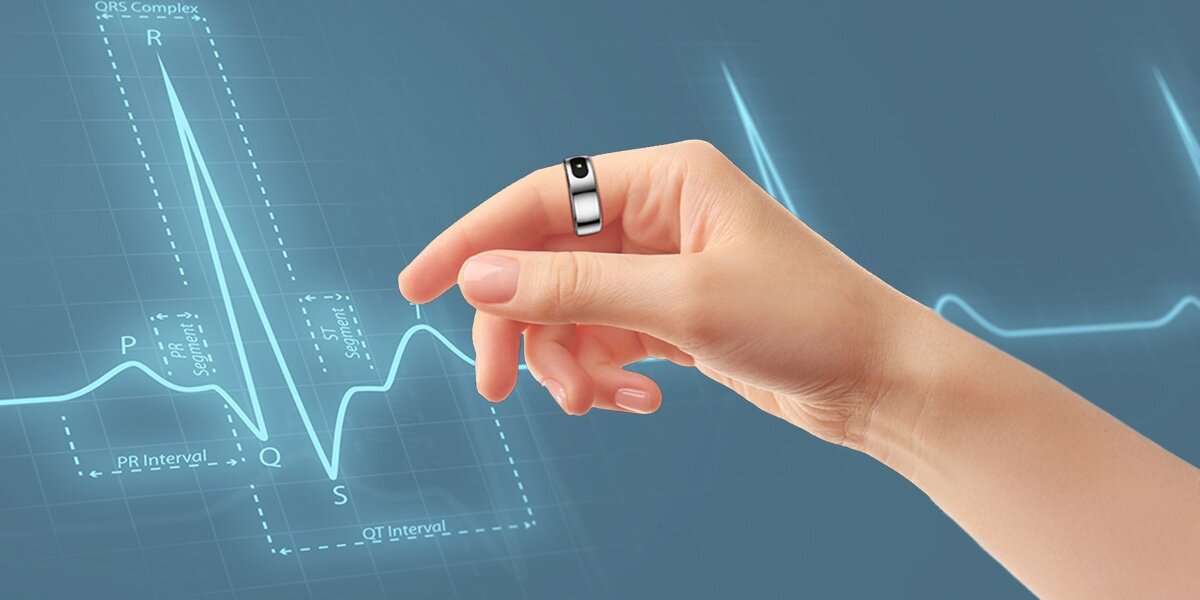 Smartring IMIKI Ring n palcu mierzy tętno, tętno pomiary 