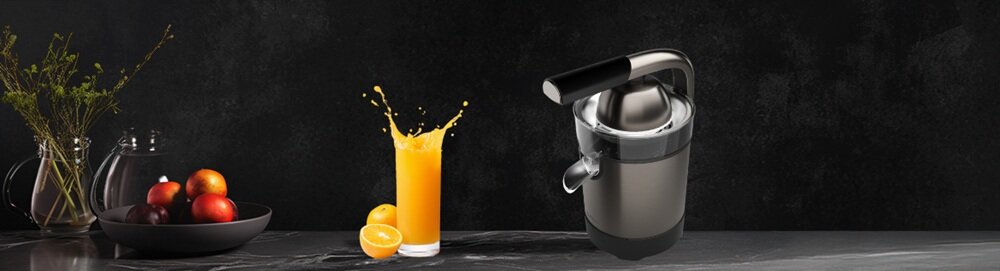 Wyciskarka do cytrusów AIWA Koryu 1000 łatwa obsługa, prosta i komfortowa praca, łatwe przechowywanie, trwała konstrukcja