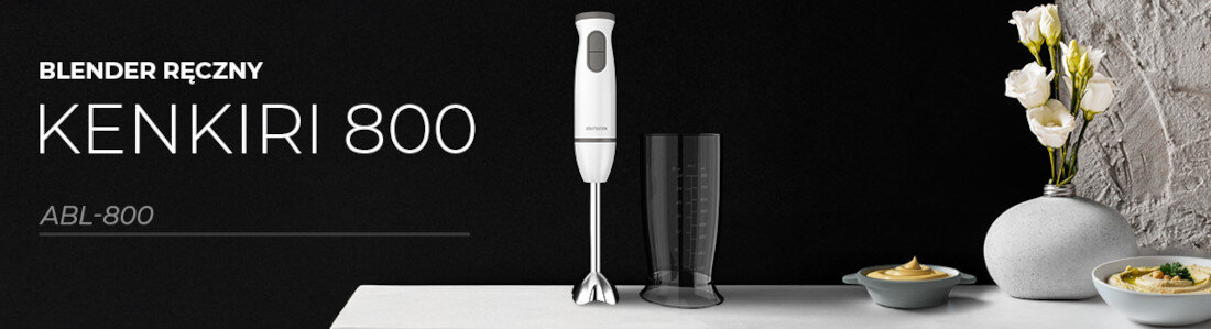 Blender AIWA Kenkiri ABL-800 wygląd design prezentacja wizualizacja Codzienna pomoc w kuchni