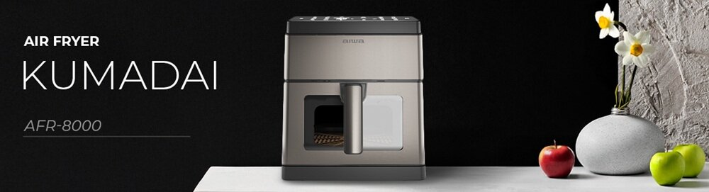 Air Fryer Frytkownica beztłuszczowa AIWA Kumadi AFR-8000 kv początek opisu