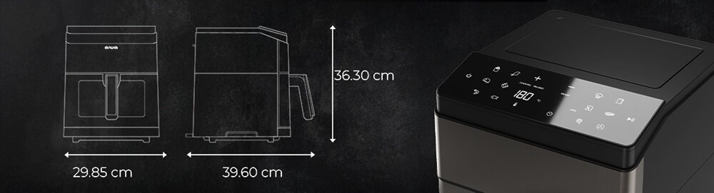 Air Fryer Frytkownica beztłuszczowa AIWA Kumadi AFR-8000