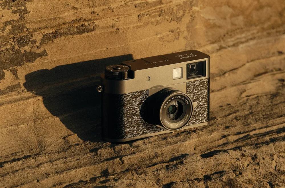Aparat FUJIFILM X half Tryb aparatu analogowego wizjer robienie zdjęć
