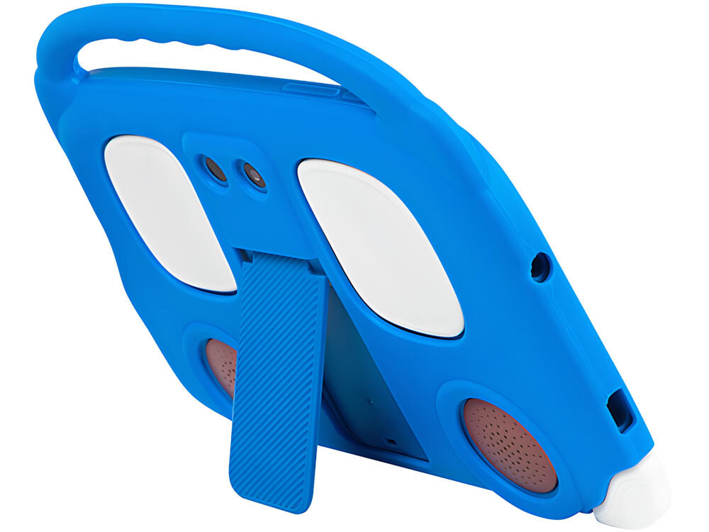 Tablet BLOW KidsTab 8 8 4/64GB LTE Wi-Fi Niebieski pojemności 4300 mAh niemal całodniowe korzystanie około 18,2 x 25 x 2.2 cm waga około 450 gramów