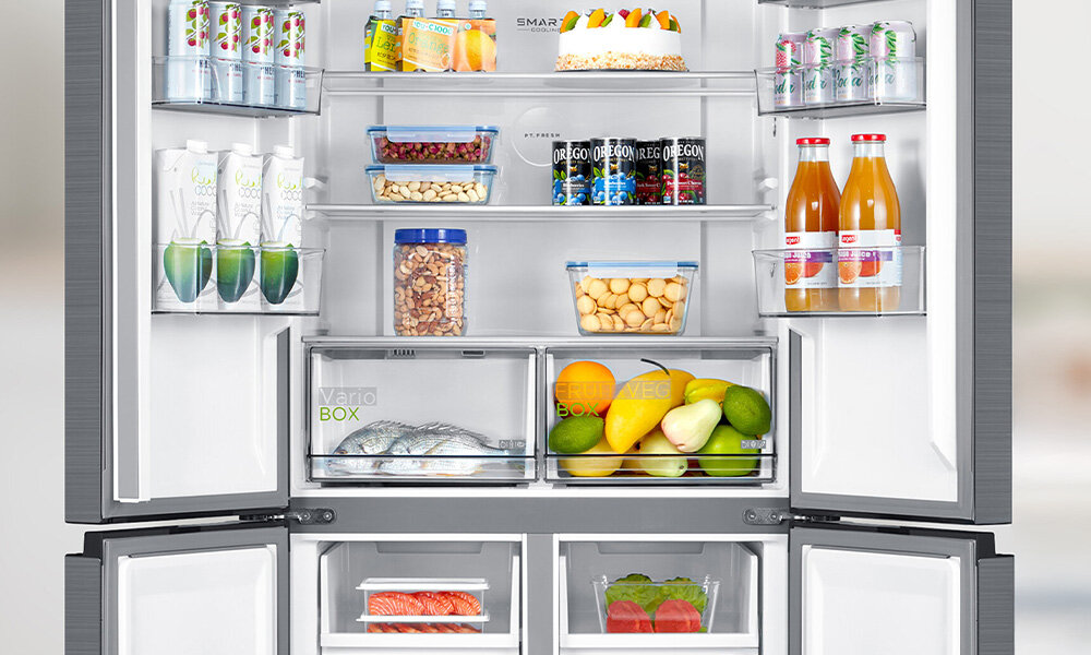 LODÓWKA MIDEA MDRF632FIE45 szybkie zamrażanie chłodzenie fast Freezing super Cooling