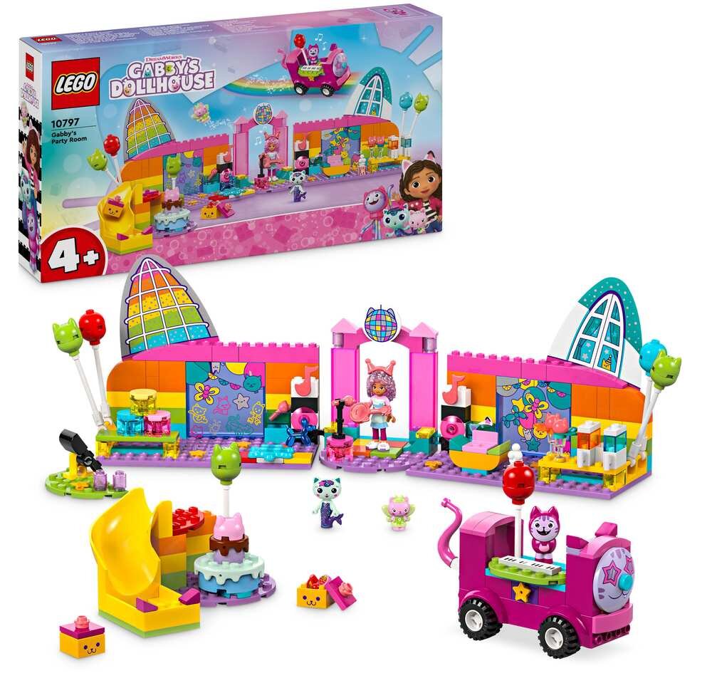 LEGO 10797 Gabby-s Dollhouse Sala balowa Gabi Zestaw 