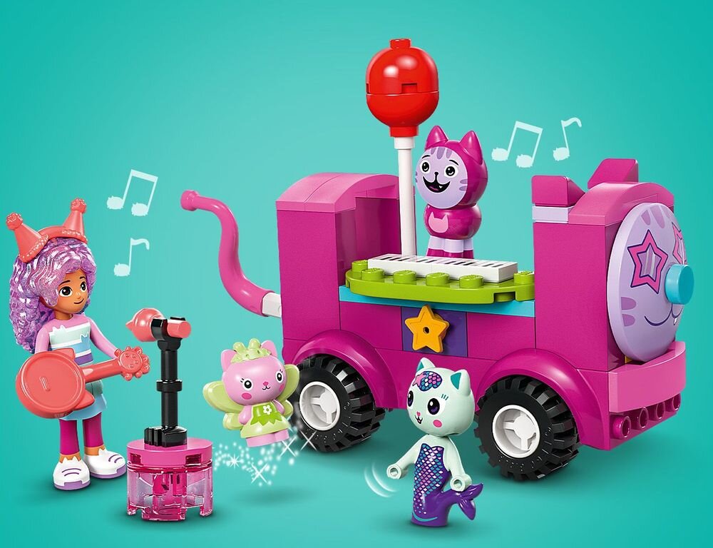 LEGO 10797 Gabby-s Dollhouse Sala balowa Gabi Figurki 