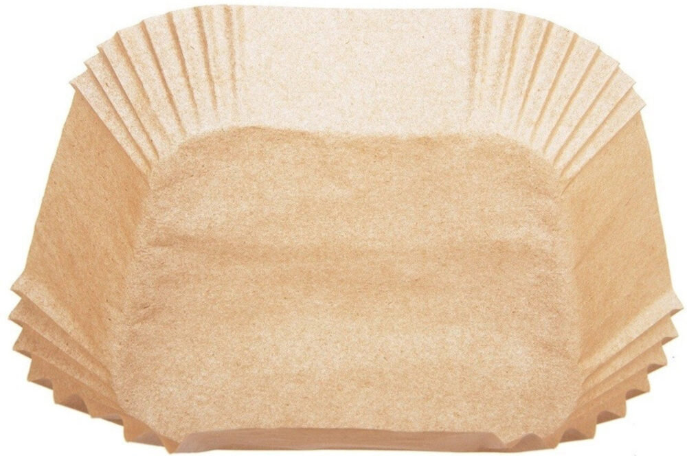 Foremki do pieczenia EXTRALINK Home EX.35670 do Air Fryera 20 x 20 cm (50 szt.) Uniwersalne zastosowanie w piekarniku, mikrofalówce, parniku czy na grillu nie przywiera potrawy