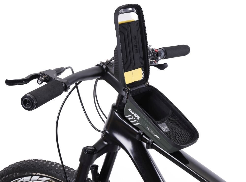 Torba rowerowa na ramę WILDMAN E12X torba na ramie regulowane paski szybki montaż i demontaż funkcjonalne rozwiązanie