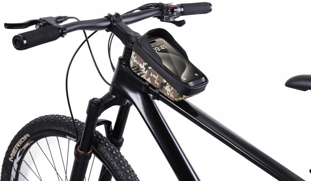 Torba rowerowa na ramę WILDMAN E12X - torba przyczepiona na ramie przechowywanie transport mobilność