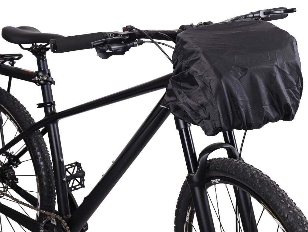 Torba rowerowa na kierownice WILDMAN GS6 odpornosc, niezawodnosc, pojemnosc, woda, cisnienie, wiatr torba przykryta pokrowcem
