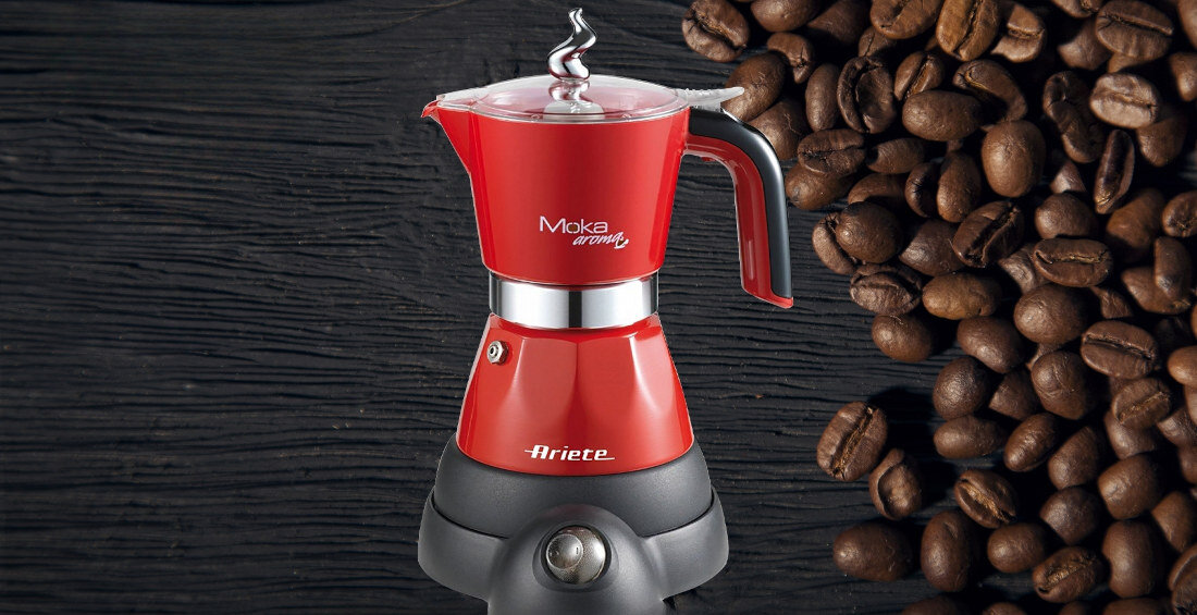 Kawiarka ARIETE Mokina 1358/10 Biały 100 ml Szybkie parzenie w kilka chwil moc kawa potrzeby