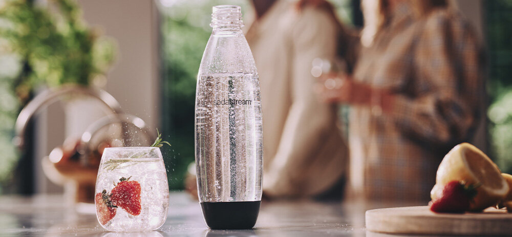 Butelka SODASTREAM Fuse Czarny (2 sztuki) opis informacje