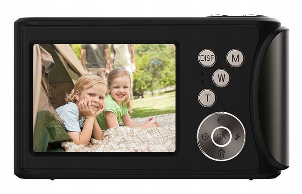XREC Q18 ekran 2.4 LCD selfie lampa LED mikrofon nagrywanie dźwięk zdjęcia noc