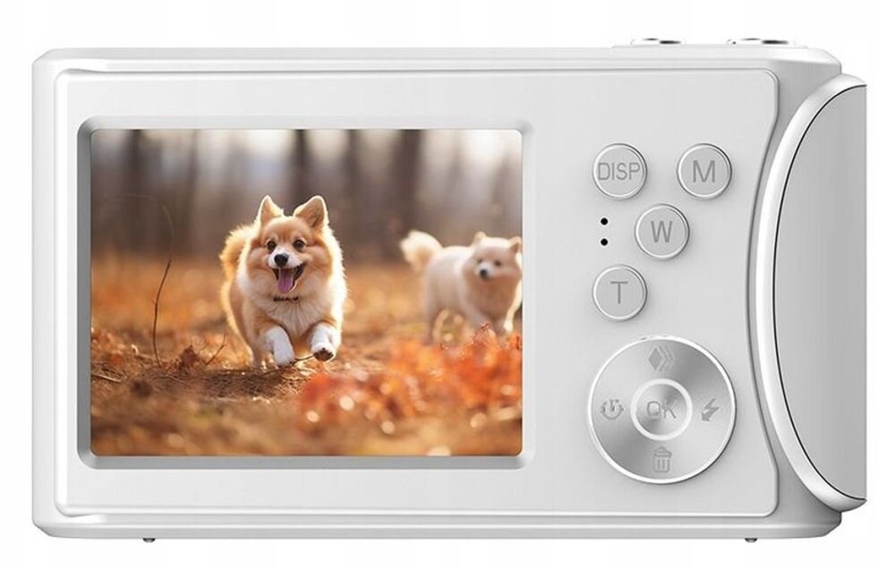 XREC Q18 ekran 2.4 LCD selfie lampa LED mikrofon nagrywanie dźwięk zdjęcia noc