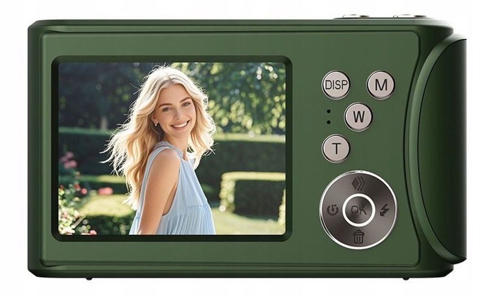 XREC Q18 ekran 2.4 LCD selfie lampa LED mikrofon nagrywanie dźwięk zdjęcia noc