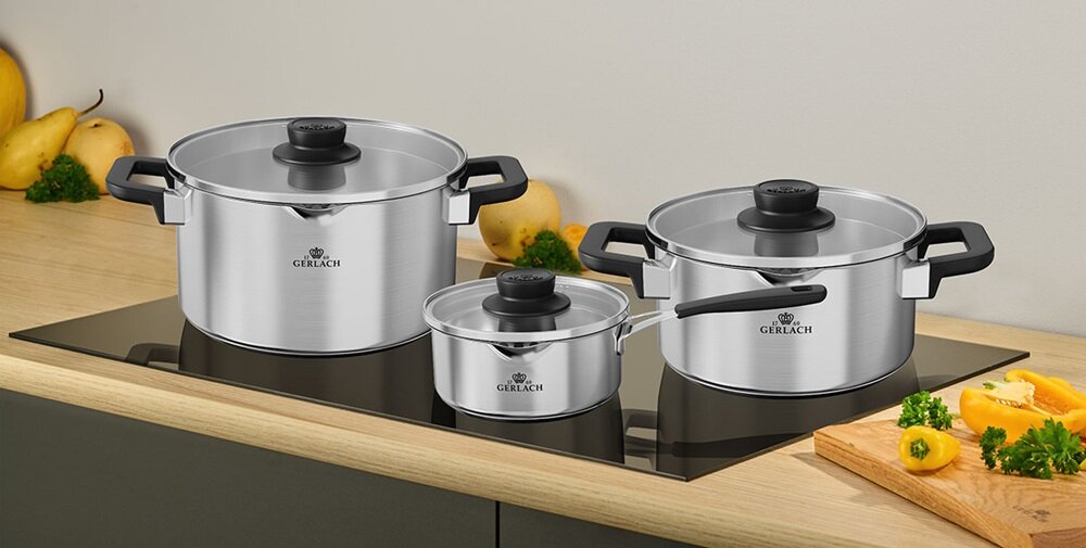 Zestaw garnków Gerlach PURE kv początek opisu