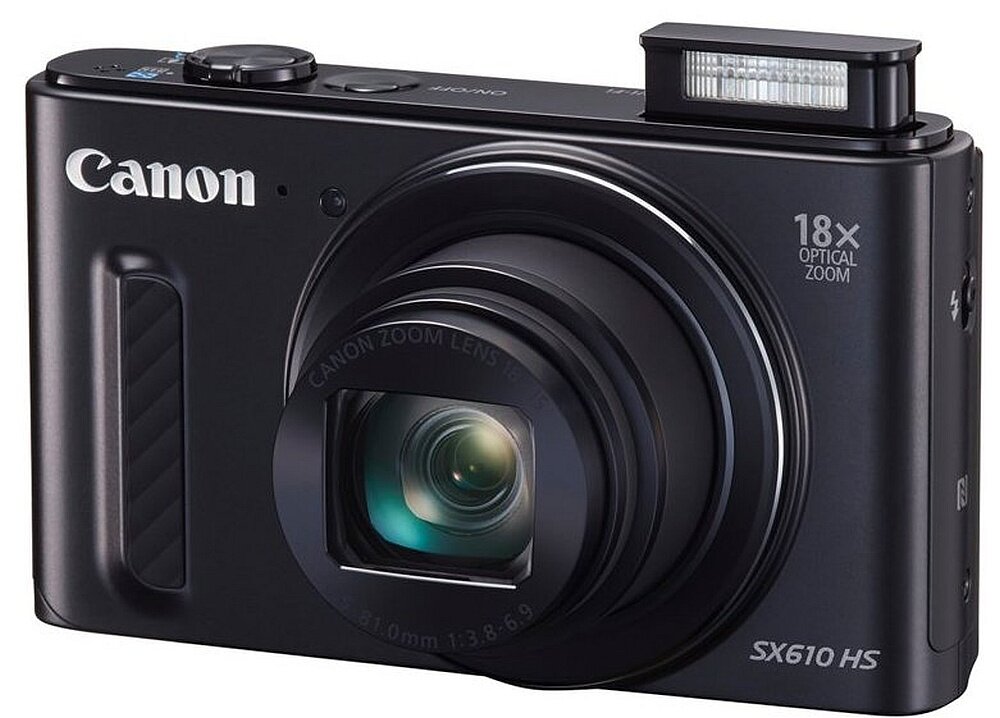 Aparat CANON Powershot SX610 HS obiektyw zdjęcia matryca zoom af przysłona ekran bateria 