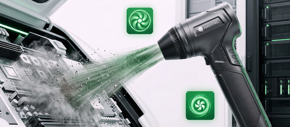 NAVITEL Tornado Jet TF7 silnik bezszczotkowy wysoka wydajność dłuższą żywotność cichsza praca mniejsze zużycie energii brak tarcia szczotek stabilne działanie większa trwałość lepsza kontrola mocy bardziej efektywna praca