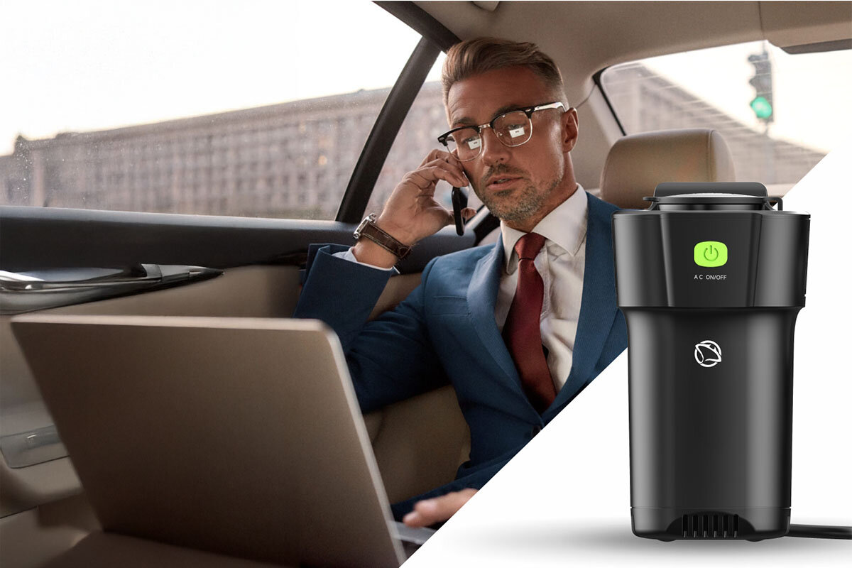 Przetwornica samochodowa MANTA MPI201C Power Inverter 150W 12 V / 230V, auto, ładowanie, zasilanie, 230V, Zasilanie laptopa w podróży służbowej