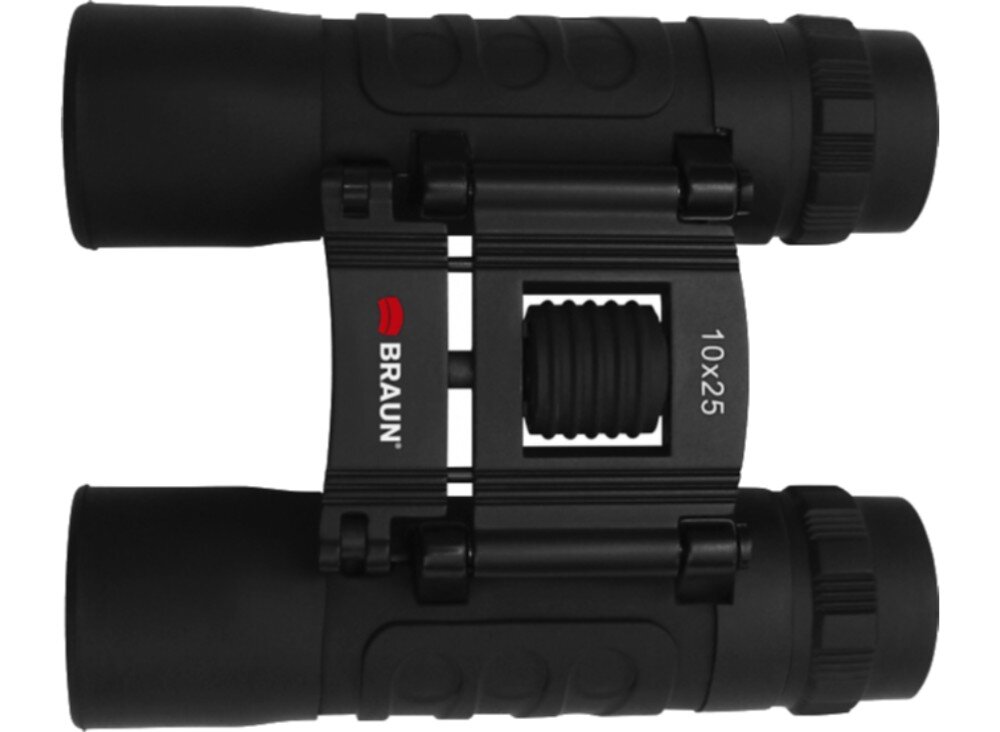 Lornetka BRAUN 10x25 Czarny waga ergonomia obudowa rozstaw ostrość