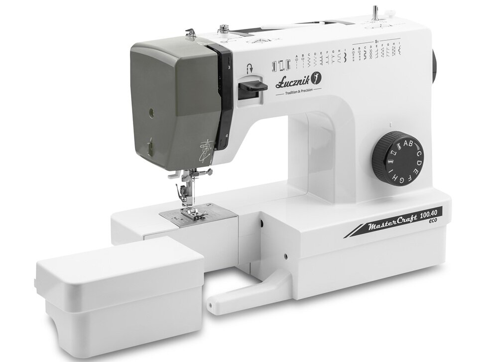 Maszyna do szycia ŁUCZNIK Master Craft 100.40 ekologia, energooszczędność, wytrzymałość