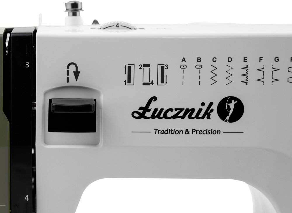 Maszyna do szycia ŁUCZNIK Master Craft 100.40 precyzja, cicha praca, niskie koszty eksplatacji