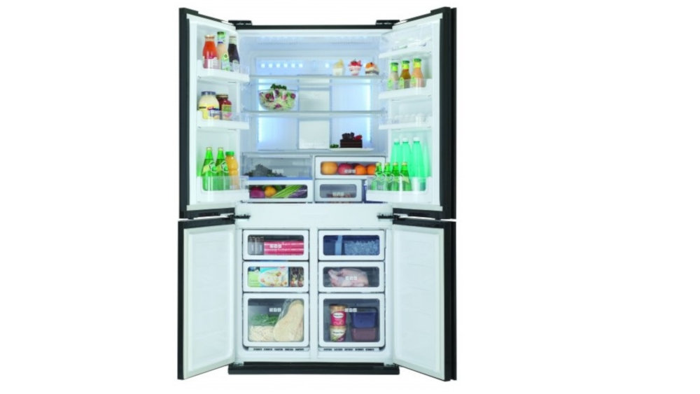 Lodówka Side By Side SHARP SJ-FP810VBE - Pochłanianie Zapachów