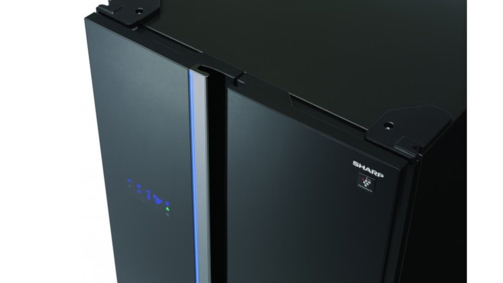 Lodówka Side By Side SHARP SJ-FP810VBE - Wygaszacz