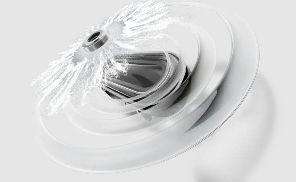 Słuchawki SHOKZ OpenFit 2+ DualBoost OpenBass 2.0 przetworniki 11x21 mm, słuchawka na białym tle