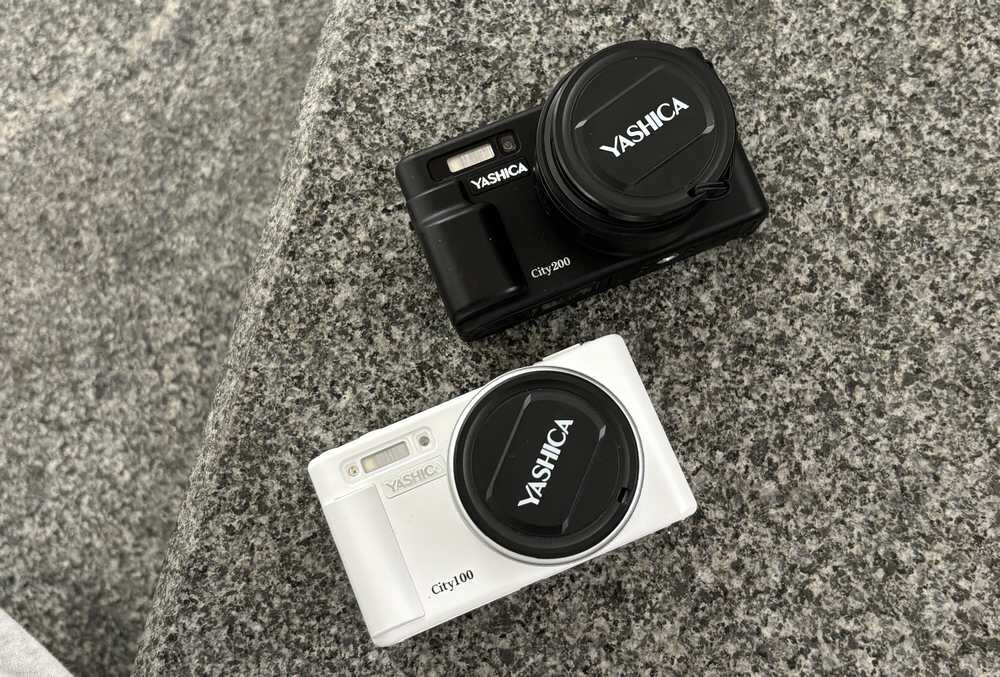 Yashica City 200 aparat cyfrowy z nagrywaniem slow motion i poklatkowym do vlogowania