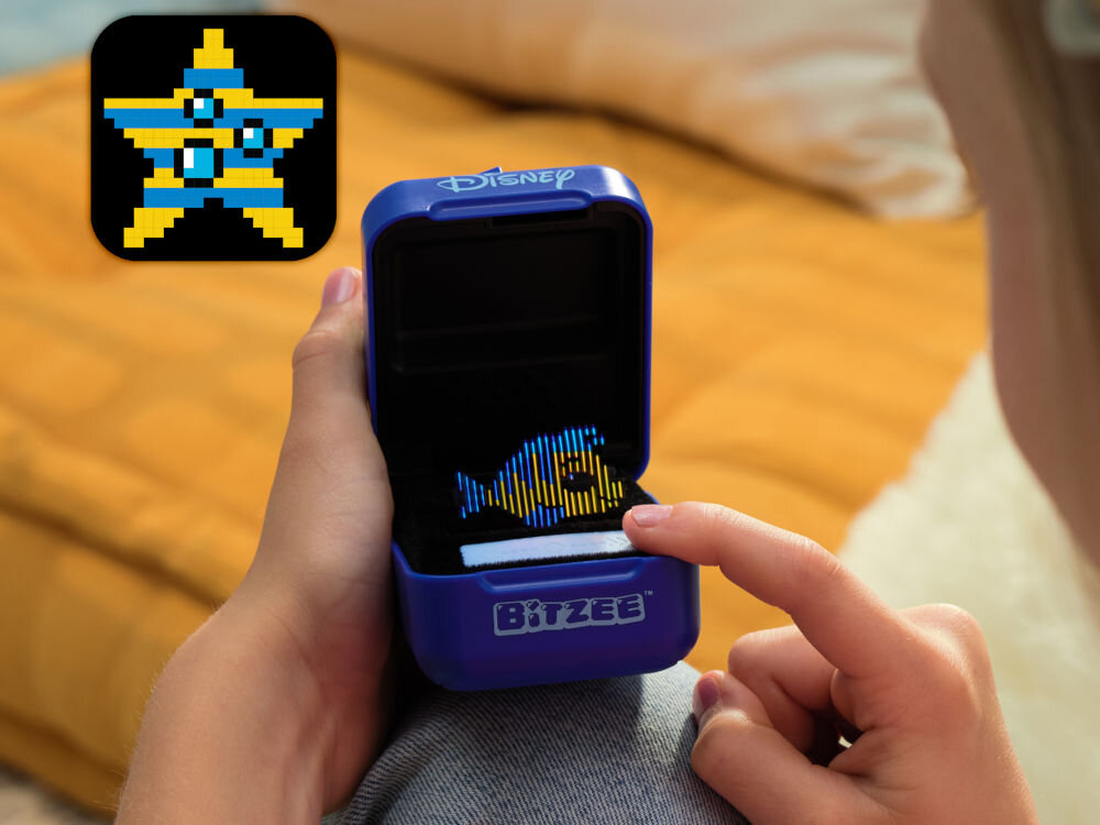 Zabawka interaktywna SPIN MASTER Bitzee Interaktywne zwierzątko – Edycja DISNEY 6070083 opieka zabawa rozwój postaci