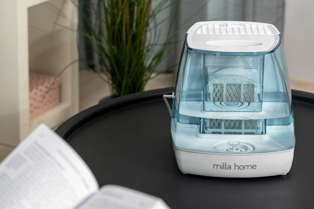 NAWILŻACZ POWIETRZA MILLA HOME EVAPORATIVE MAH150 alergia astma nawilzenie